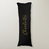 Custom Name Personalized Body Pillow for Comfort Seitenschläferkissen (Vorderseite Vertikal)