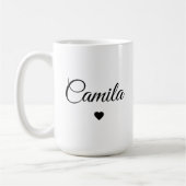Custom Name Personalized Coffee Mug Kaffeetasse (Links)