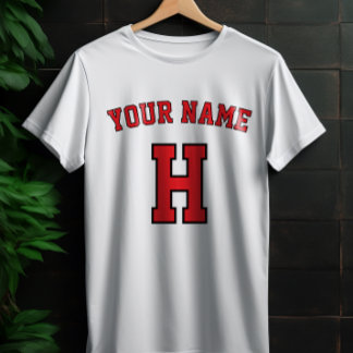 Custom Name Personalized vintage Letter T-Shirt 