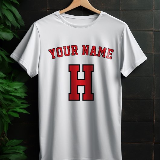 Custom Name Personalized vintage Letter T-Shirt 