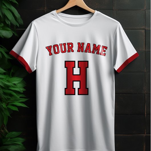 Custom Name Personalized vintage Letter T-Shirt 