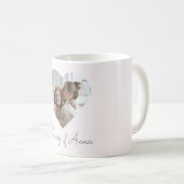 Custom Name & Photo | Personalized Mug Gift Kaffeetasse (VorderseiteRechts)
