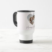 Custom Name & Photo | Personalized Travel Mug Gift Reisebecher (Vorderseite Links)