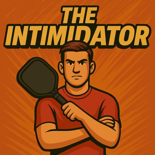 Custom Name Pickleball Trucker Hat The Intimidator Truckerkappe