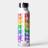 Custom Name Pride Trinkflasche (Links)