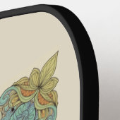 Custom Name Pro Carbon Fiber Pickleball Paddle (Linke Seite)