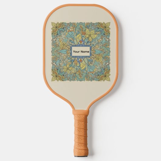 Custom Name Pro Carbon Fiber Pickleball Paddle (Vorderseite)