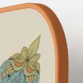 Custom Name Pro Carbon Fiber Pickleball Paddle (Linke Seite)