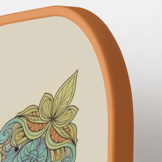 Custom Name Pro Carbon Fiber Pickleball Paddle (Linke Seite)