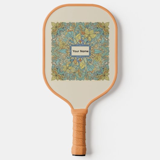 Custom Name Pro Carbon Fiber Pickleball Paddle (Rückseite)