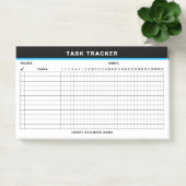 Custom Name Project Task Tracker Post-It Notes Klebezettel (Büro)