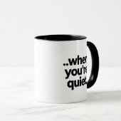 Custom Name Sarcastic Quote Mug Design Tasse (VorderseiteRechts)