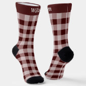 custom name socken (Gewinkelt)