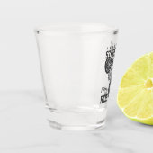 Custom name Street Bike Schnapsglas (Links)