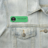 Custom Name Tag For Employee Namensschild (Beispiel)