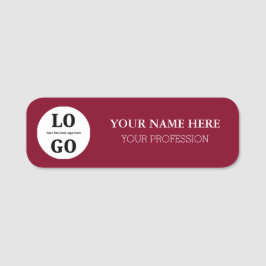 Custom Name Tag For Employee Namensschild