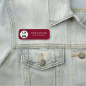 Custom Name Tag For Employee Namensschild (Beispiel)