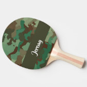 Custom name Tarntarnung Tischtennis Schläger (Seitenansicht)