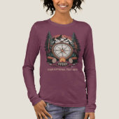 Custom Name & Text Camping Tri-Blend Shirt (Vorderseite)