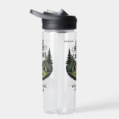 Custom Name & Text Camping Trinkflasche (Rechts)