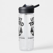 Custom Name & Text Camping Trinkflasche (Links)