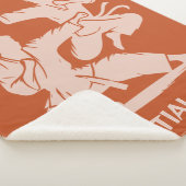 Custom Name, Text & Color Martial Arts Sherpadecke (3/4)