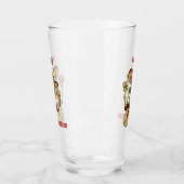 Custom Name & Text Mexican Fiesta Glas (Links)