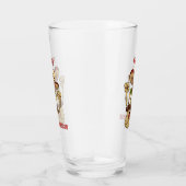 Custom Name & Text Mexican Fiesta Glas (Rechts)