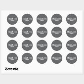 Custom Name Thank You Stickers (Blatt)