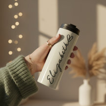 Custom Name Thermal Tumbler Gift for Bridesmaids
