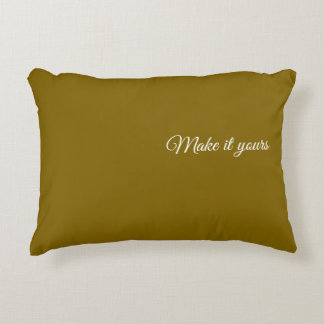 Custom Name Throw Pillow – Geometric Gradient Desi Dekokissen