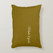 Custom Name Throw Pillow – Geometric Gradient Desi Dekokissen (Vorderseite(Vertikal))