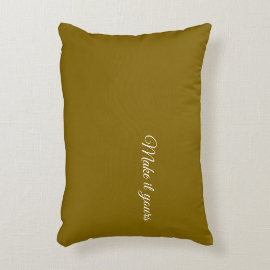 Custom Name Throw Pillow – Geometric Gradient Desi Dekokissen (Vorderseite(Vertikal))