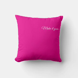 Custom Name Throw Pillow – Geometric Gradient Desi Kissen