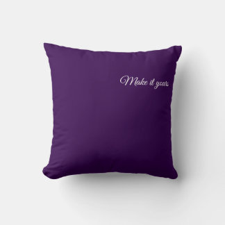 Custom Name Throw Pillow – Geometric Gradient Desi Kissen