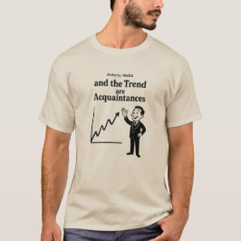 Custom Name Trend Chart Funny Trader T-Shirt