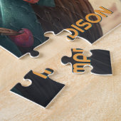 Custom Name Vacation Cat Puzzle (Seite)