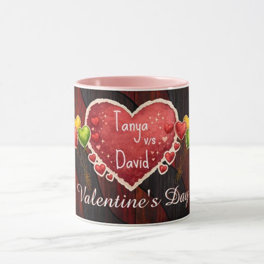 custom name valentines mugs tasse (Zentrum)