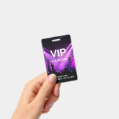 Custom Name VIP All Access Pass Ausweis (Handheld)