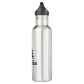 Custom Name Water Bottle Edelstahlflasche (Rechts)