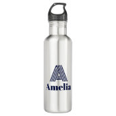 Custom Name Water Bottle Edelstahlflasche (Vorderseite)