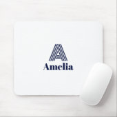 Custom Name Water Bottle Mousepad (Mit Mouse)