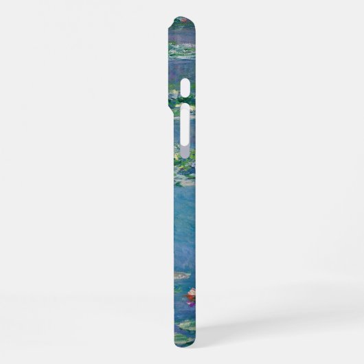 Custom Name Water Lilies by Claude Monet iPhone Hülle (Linke Seite)