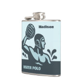 Custom Name Water Polo Flachmann (Links)