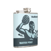 Custom Name Water Polo Flachmann (Rechts)