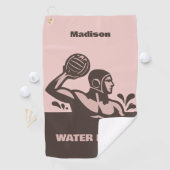 Custom Name Water Polo Golfhandtuch (Insitu)