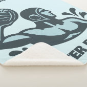 Custom Name Water Polo Sherpadecke (3/4)