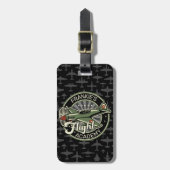 Custom NAME WWII Military Fighter War Plane Retro Gepäckanhänger (Vorderseite vertikal)