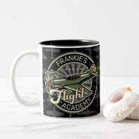Custom NAME WWII Military Fighter War Plane Retro