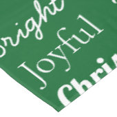 Custom Names for Christmas Tischdecke (Schrägansicht)